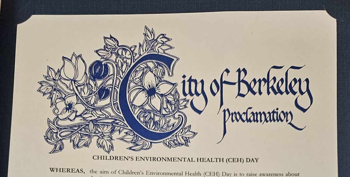 A picture of a CEH Day proclamation