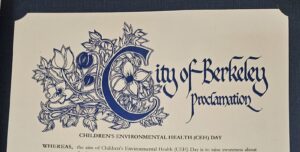 A picture of a CEH Day proclamation