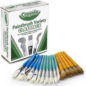 Crayola Paintbrush Variety Pack (36ct)